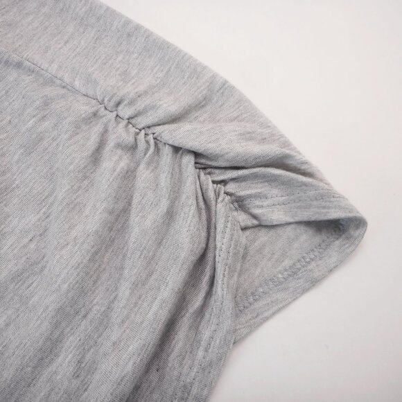 Raggs II Riches Juniors M Tank Top Gray Scarf Tie-Back Elephant Moon Sun Print - Picture 9 of 10